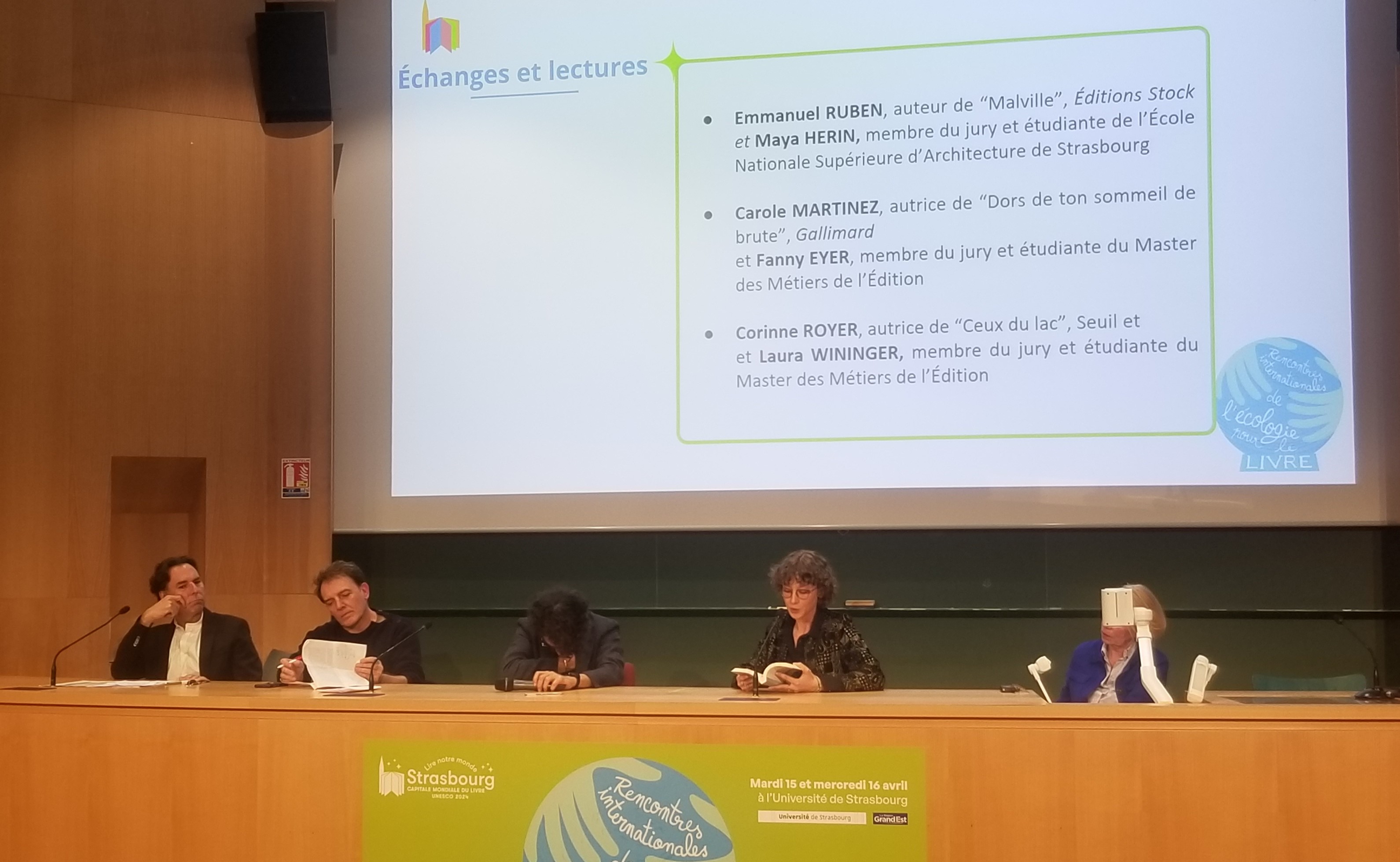 Accompagnement prix du roman d'Écologie
